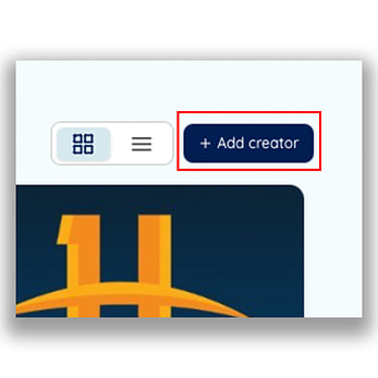 3. Adding A New Creator 2