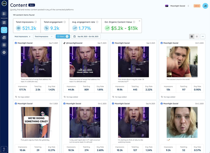 RootNote Content Page Example