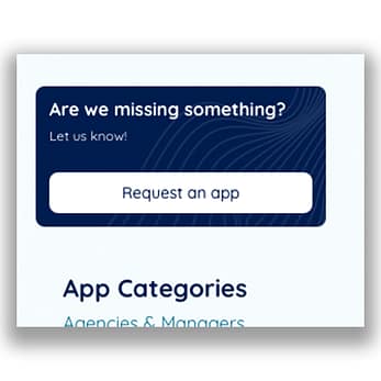 5. Requesting A New App